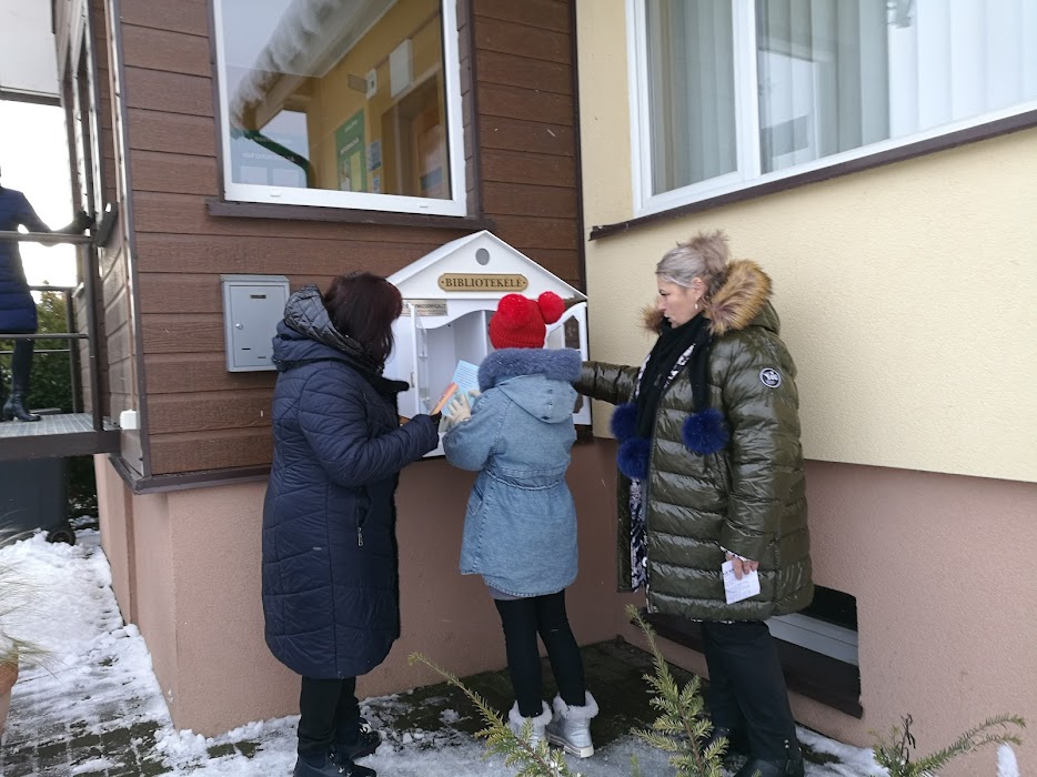 „Knygų namelis“ atvėrė dureles Skėmių seniūnijoje