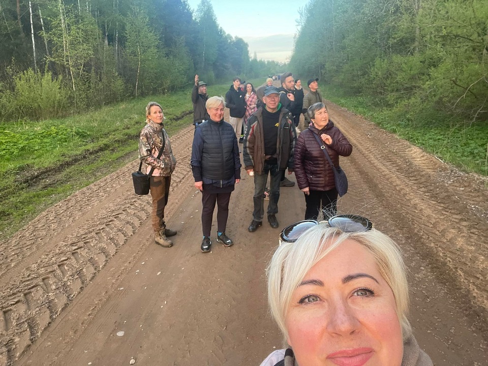 Naktinis paukščių stebėjimas Tyrulių pelkėje