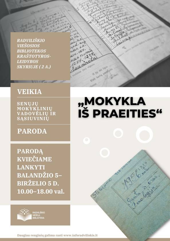 „MOKYKLA IŠ PRAEITIES“