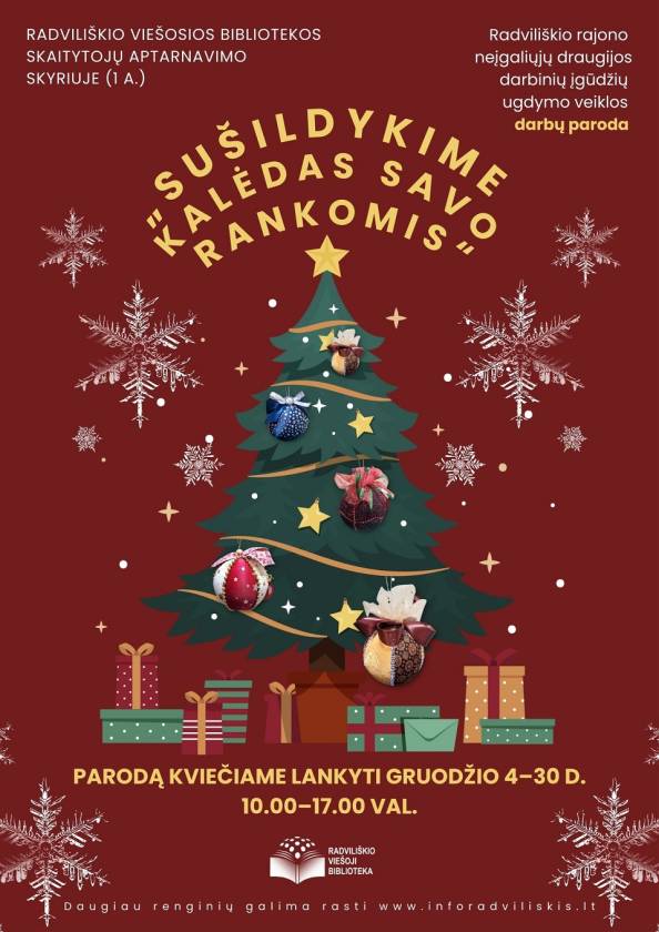„Sušildykime Kalėdas savo rankomis“